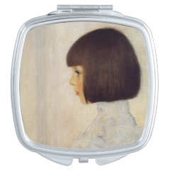 グスタフ・クリムト　『ヘレーネ・クリムトの肖像』の四角型イメージ画像
