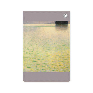 グスタフ・クリムト　『アッター湖の島』のイメージ画像