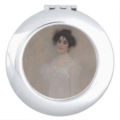 グスタフ・クリムト　『セレナ・レーデラーの肖像』の丸型イメージ画像