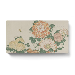 葛飾北斎　『菊と蜂』のイメージ画像