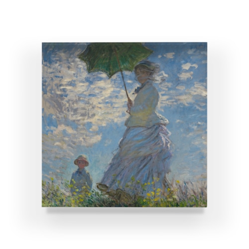 クロード・モネ　『散歩、日傘をさす女性』のイメージ画像