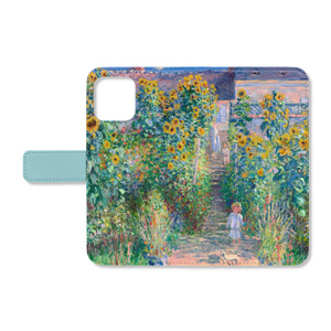 クロード・モネ　『ヴェトゥイユの画家の庭』のiPhoneイメージ画像