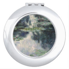 クロード・モネ　『睡蓮の池』の丸型イメージ画像