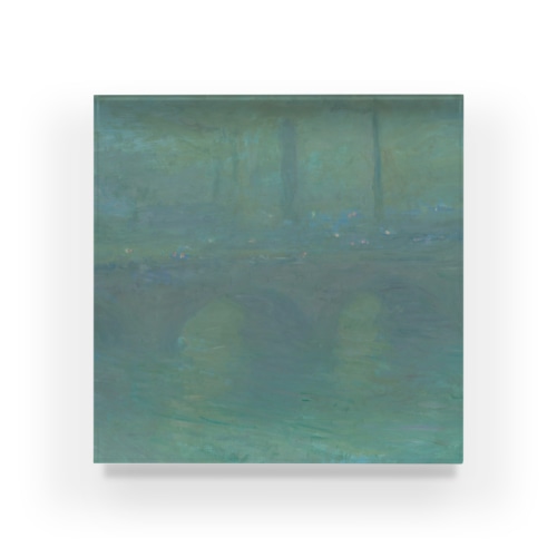 クロード・モネ　『夕暮れのウォータールー橋』のイメージ画像