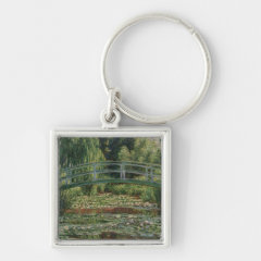 クロード・モネ　『ジヴェルニーの日本の橋と睡蓮の池』の四角型イメージ画像