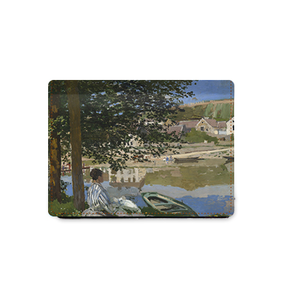 クロード・モネ　『セーヌ河岸、ベンヌクール』のイメージ画像