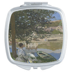 クロード・モネ　『セーヌ河岸、ベンヌクール』の四角型イメージ画像