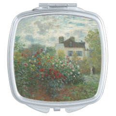 クロード・モネ　アルジャントゥイユのモネの家の庭（ダリアの咲く庭）』の四角型イメージ画像