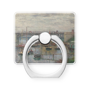 クロード・モネ　『灰色の日のアルジャントゥイユの橋』のイメージ画像