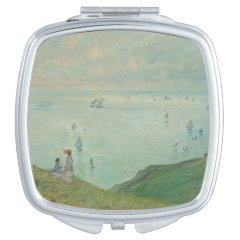 クロード・モネ　『プールヴィルの崖』の四角型イメージ画像