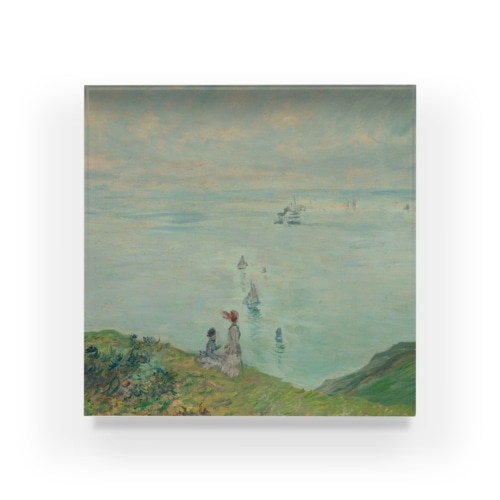 クロード・モネ　『プールヴィルの崖』のイメージ画像