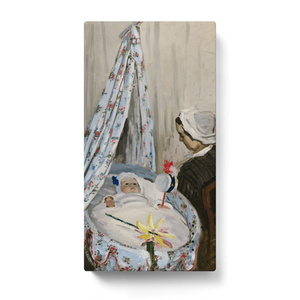クロード・モネ　『ゆりかご-画家の息子ジャンとカミーユ』のイメージ画像