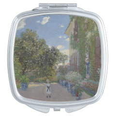 クロード・モネ　『アルジャントゥイユの画家の家』の四角型イメージ画像