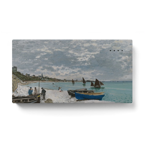 クロード・モネ　『サンタドレスのビーチ』のイメージ画像