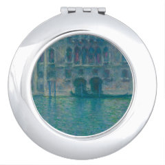 クロード・モネ　『Palazzo da Mula, Venice』の丸型イメージ画像