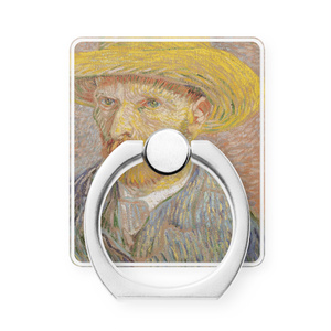 ゴッホ　『麦わら帽子を被った自画像』(1887年）のイメージ画像