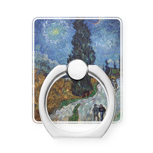 ゴッホ　『糸杉と星の見える道』のイメージ画像