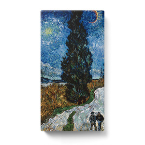 ゴッホ　『糸杉と星の見える道』のイメージ画像