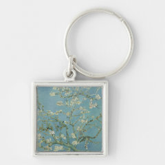 ゴッホ　『花咲くアーモンドの木の枝』の四角型イメージ画像