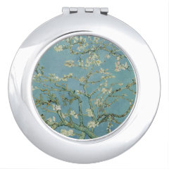 ゴッホ　『花咲くアーモンドの木の枝』の丸型イメージ画像