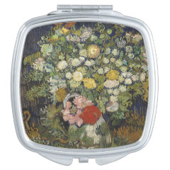 ゴッホ　『花瓶の花のブーケ』の四角型イメージ画像