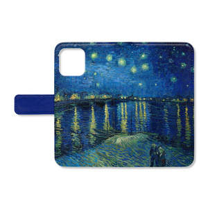 ゴッホ　『ローヌ川の星月夜』のiPhoneイメージ画像