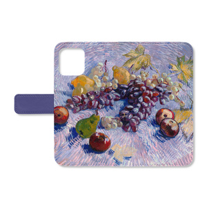 ゴッホ　『リンゴ、セイヨウナシ、レモン、ブドウのある静物 』のiPhoneイメージ画像