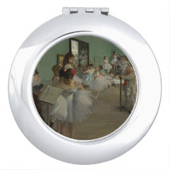 エドガー・ドガ　『バレエのレッスン』の丸型イメージ画像