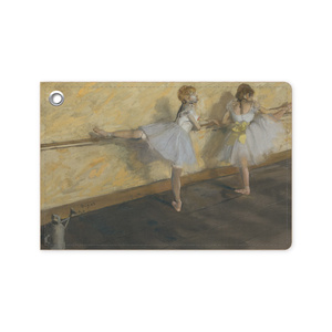 エドガー・ドガ　『バレで練習するダンサー』のイメージ画像