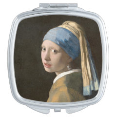 フェルメール　『真珠の耳飾りの少女』の四角型イメージ画像