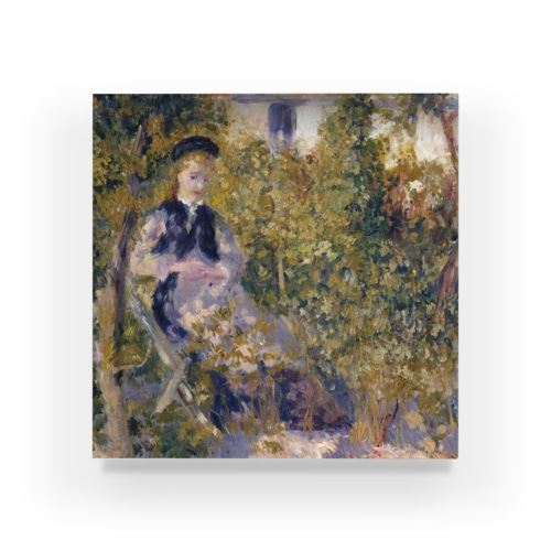 ルノワール　『庭のニニ (ニニ・ロペス)』のイメージ画像