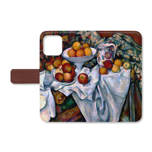 ポール・セザンヌ　『リンゴとオレンジのある静物』のiPhoneイメージ画像
