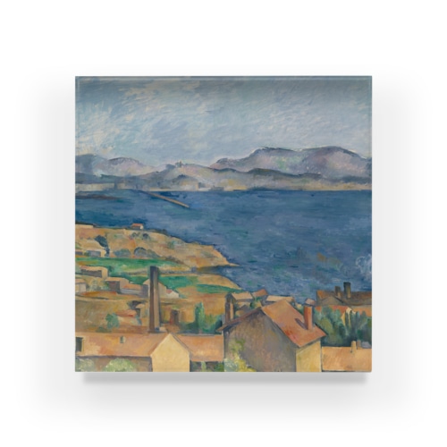 ポール・セザンヌ　『マルセイユの入江、レスタックからの眺め』のイメージ画像