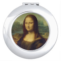 レオナルド・ダ・ヴィンチ　『モナ・リザ』の丸型イメージ画像