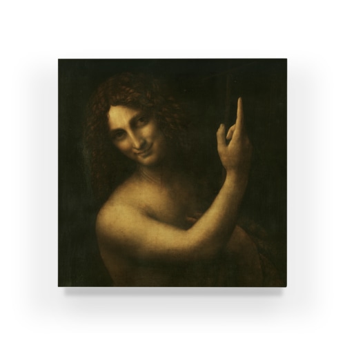 レオナルド・ダ・ヴィンチ　『洗礼者ヨハネ』のイメージ画像