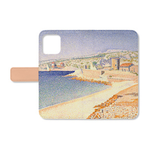 ポール・シニャック　『カシスの桟橋』のiPhoneイメージ画像