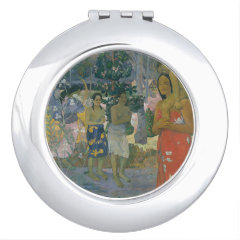 ゴーギャン　『イア・オラナ・マリア』の丸型イメージ画像